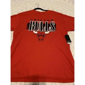 Chicago Bulls Shirt Red   New With Tags